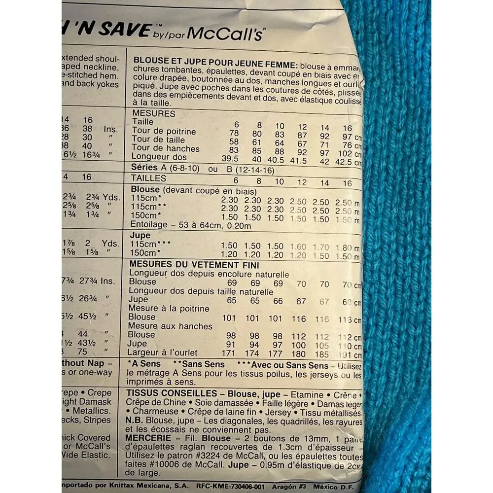 Lady mccalls 3865